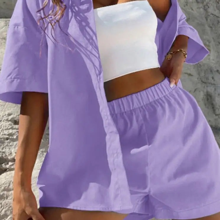 Chill Vibes Shorts and Shirt Set