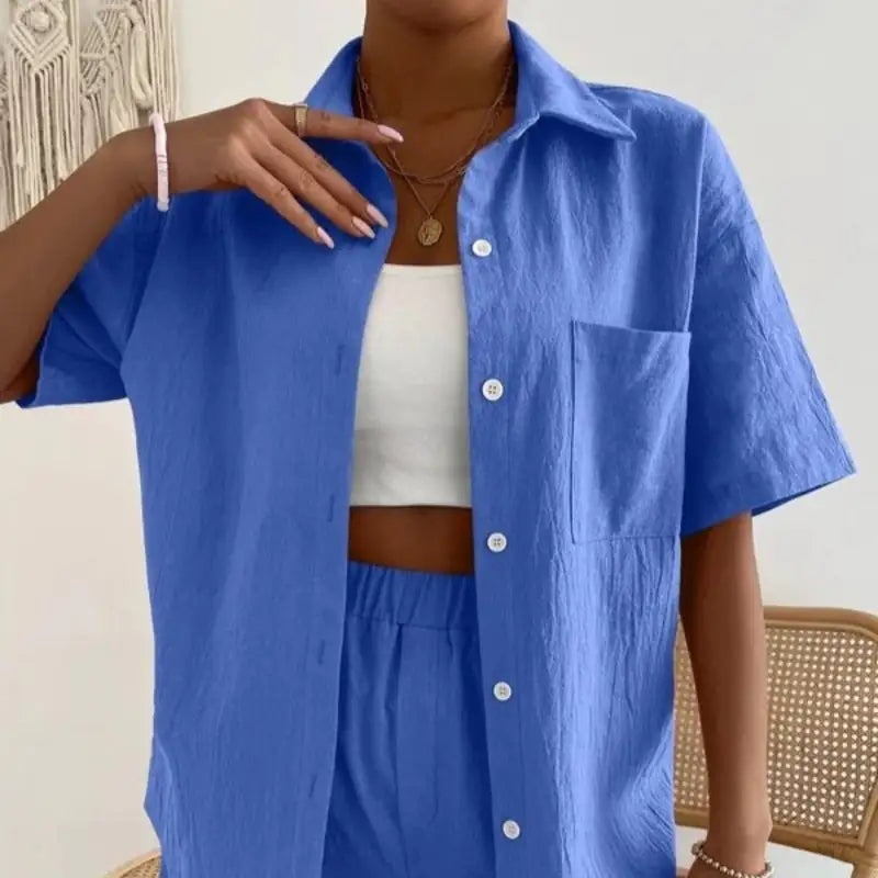Chill Vibes Shorts and Shirt Set