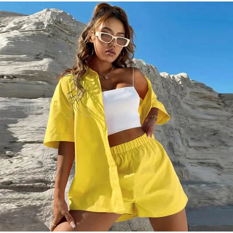 Chill Vibes Shorts and Shirt Set